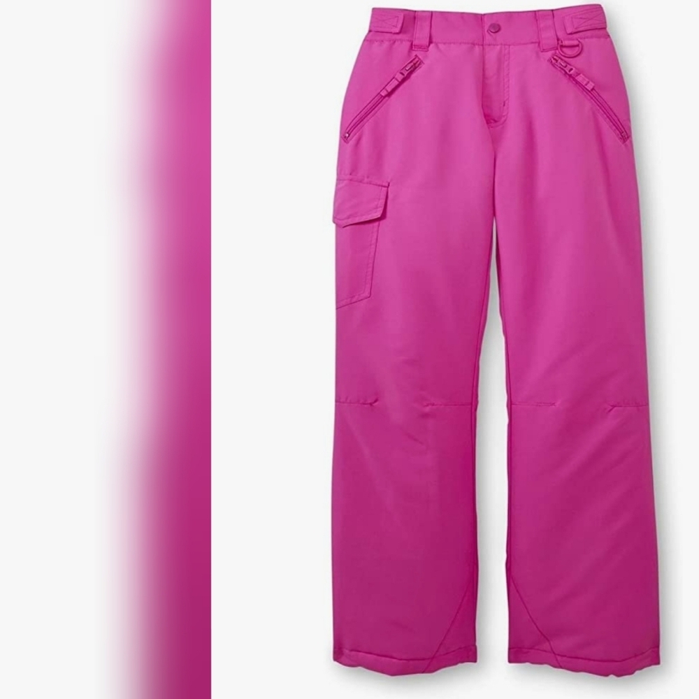 Canyon River Blues Neon Pink Berry Snow Pants
